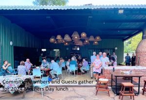 Members and Guest gather for Lunch